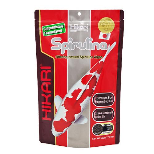 Корм для кои со спирулиной Hikari Spirulina 500 г Mini S 3,0-3,4 мм