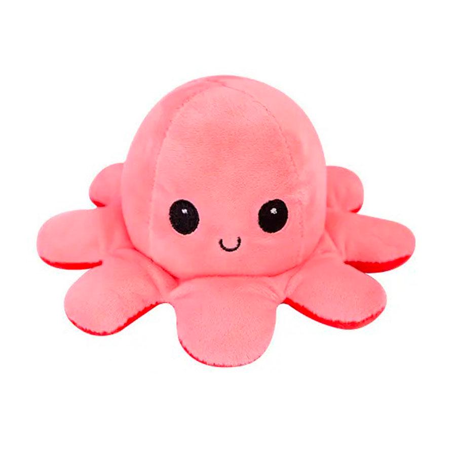 Мягкая игрушка-перевертыш Осьминог Розово-красный (1008631-Other-9)