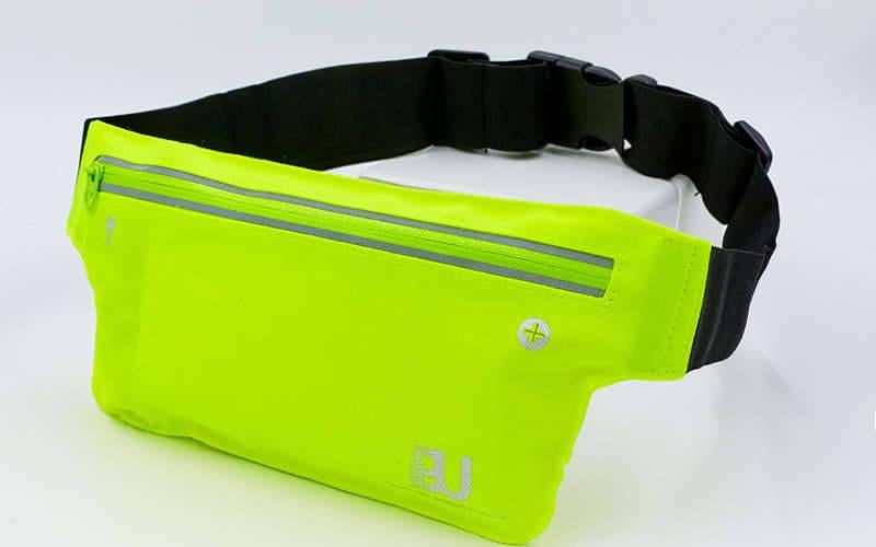Сумка на пояс для бега Zelart SP-Sport GA-6334 Салатовый (DR002175)