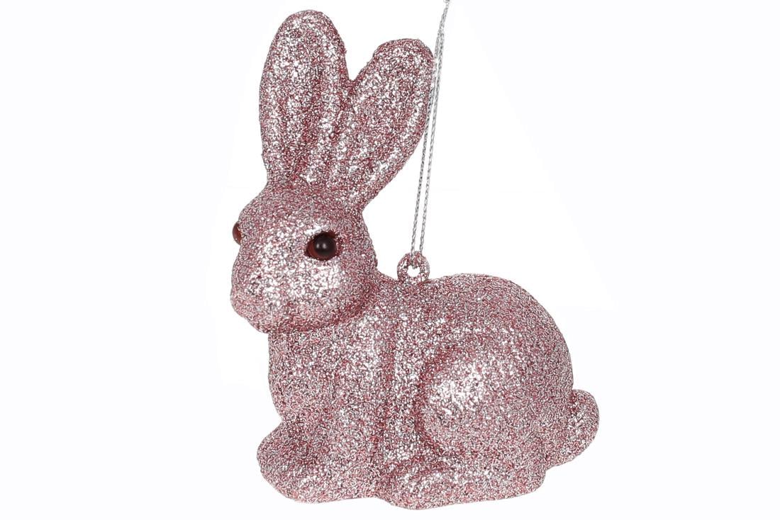Елочное украшение BonaDi Кролик 10 см (113-874)