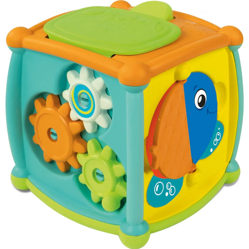 Игрушка развивающая Clementoni Peekaboo Activity Cube (143251) - фото 1