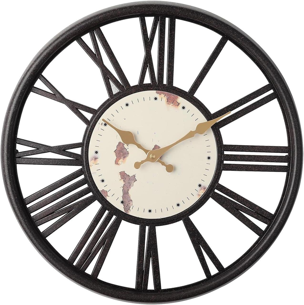 Настенные часы DIYZON Classicl Style с изогнутым стеклом 16 дюймов