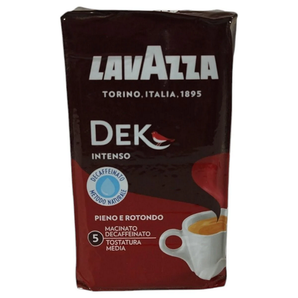 Кава мелена Lavazza Dek Intenso 250 г