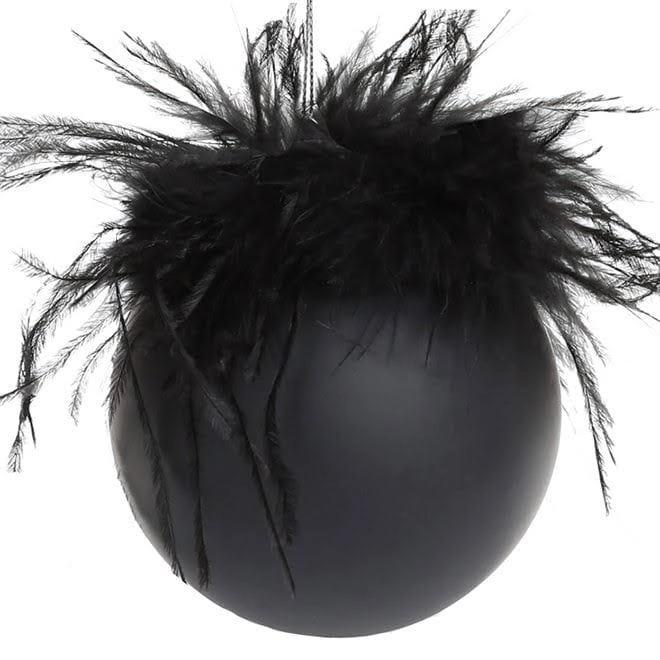 Набор шариков стеклянных новогодних 10 см 4 шт. (12648)