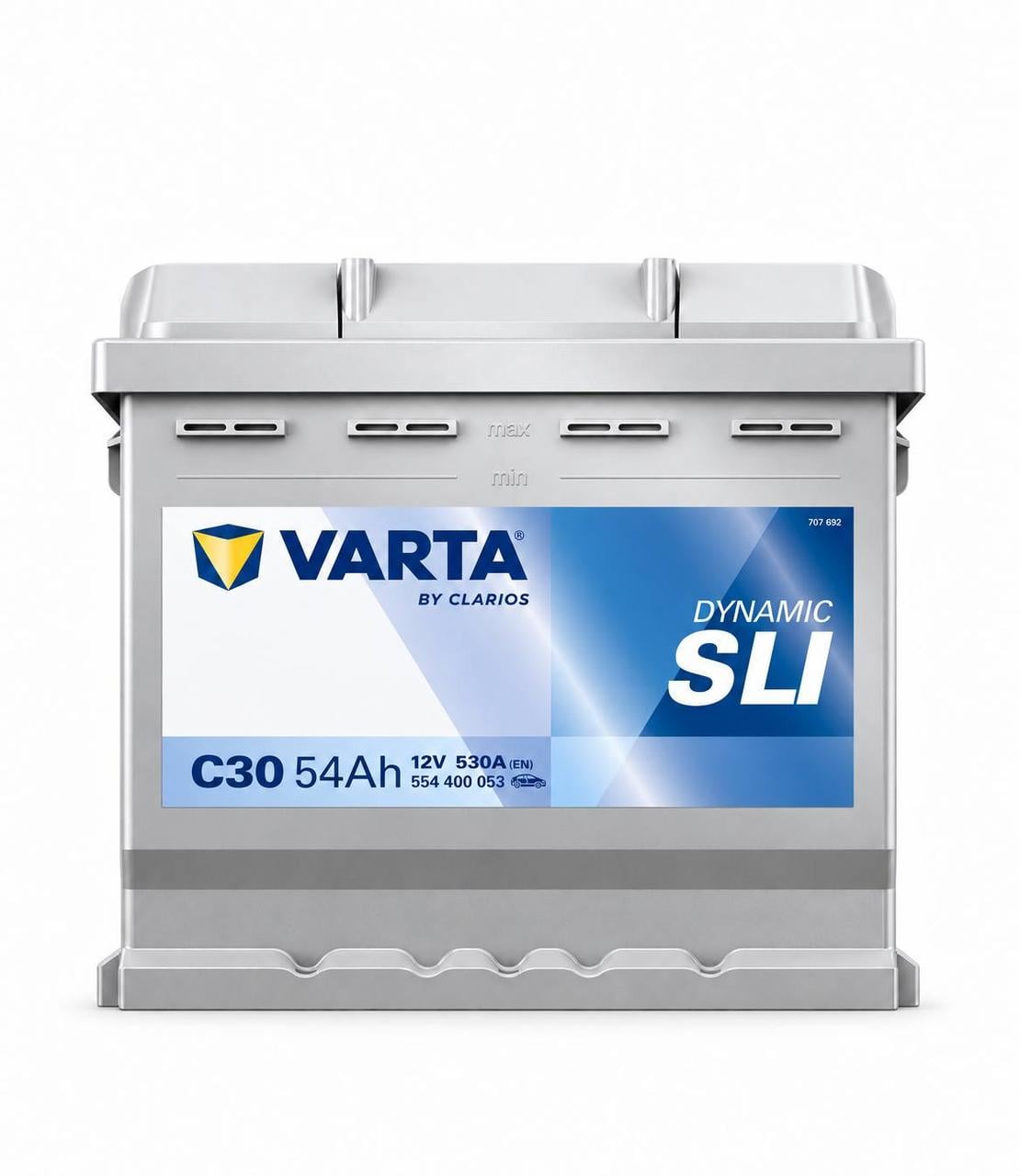 Аккумулятор автомобильный Varta C30 54 Ah 530A R+ 12V (3202509420) Аккумулятор автомобильный Varta C30 54 Ah 530A R+ 12V (3202509420)