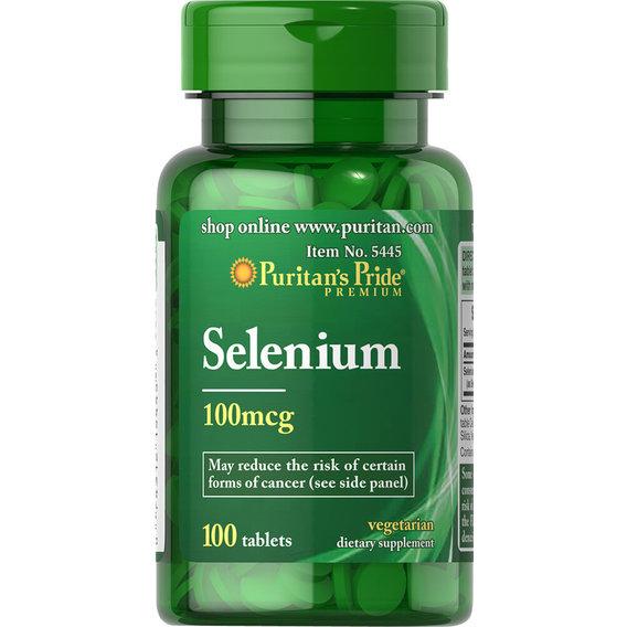 Комплекс Puritan's Pride Selenium 100 mcg 100 tabs Комплекс Puritan's Pride Selenium 100 mcg 100 tabs