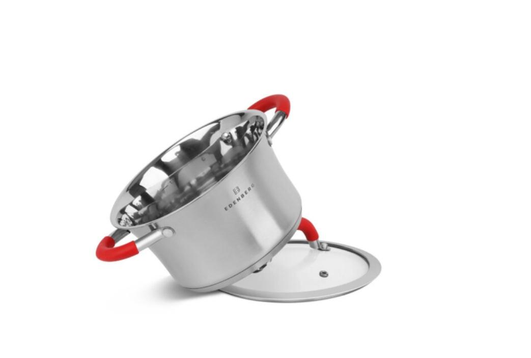 Набір кастрюль Edenberg EB-2406 із нержавіючої сталі 4 шт. (EB-2406) - фото 2 Набір кастрюль Edenberg EB-2406 із нержавіючої сталі 4 шт. (EB-2406) - фото 2