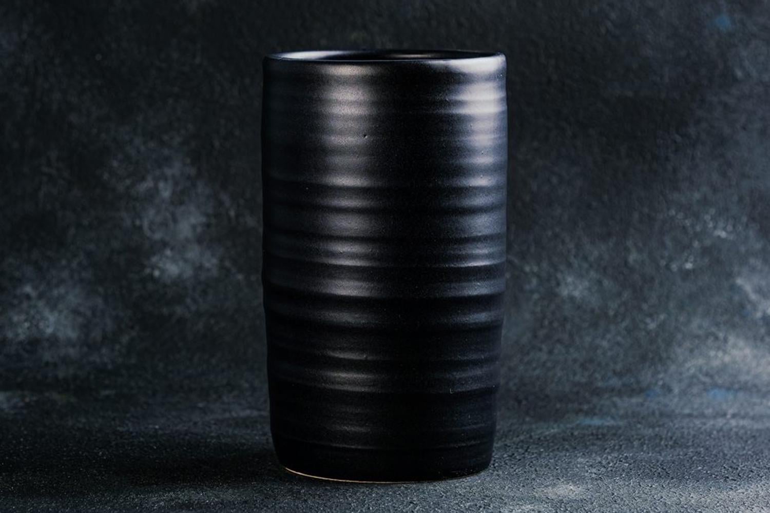Бокал дизайнерский Barta Carbon Mug 1000 мл Черный (32) - фото 2