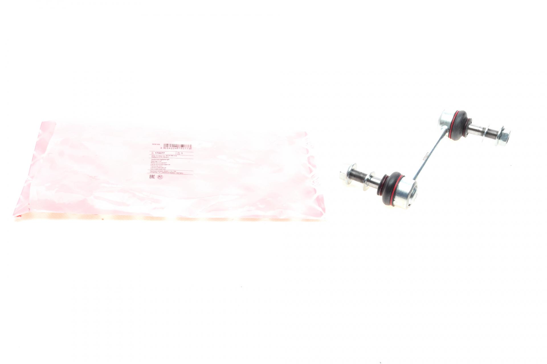 Тяга переднего стабилизатора FEBI BILSTEIN       Renault Megane II 04-09/Clio III 06-14 L=154mm - 175077