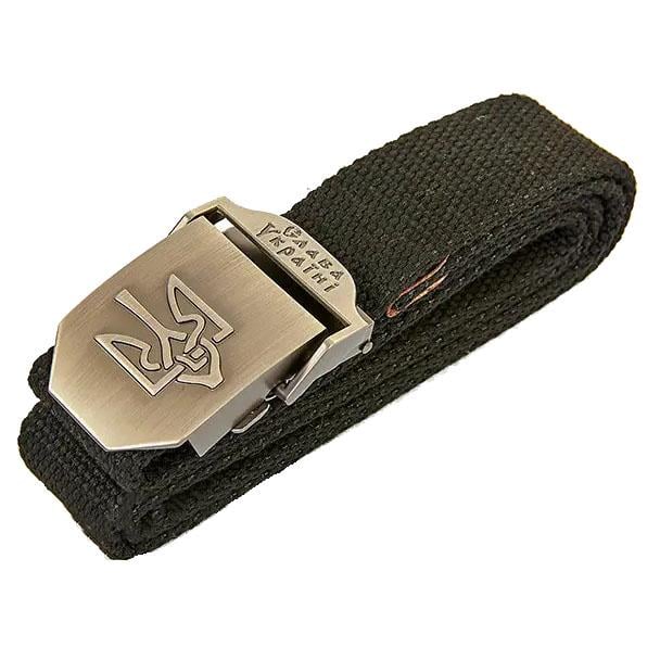 Ремень Украина SP-Sport Tactical Belt 120x3,5 см Черный (TY-6663)