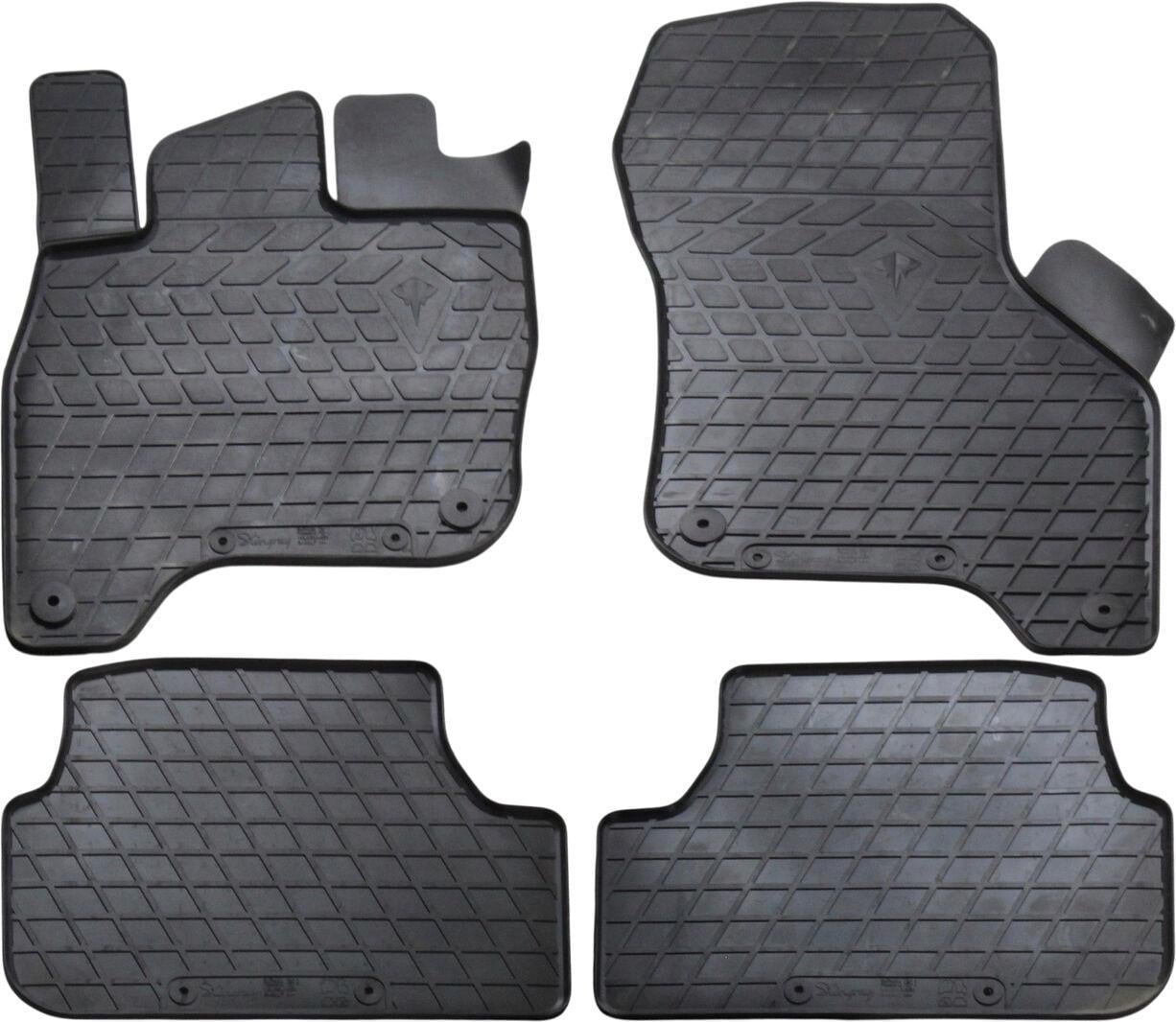 Автокилимки гумові в салон Stingray VW E-Golf з14-20р.в. 4 шт. хечбек (6024421)