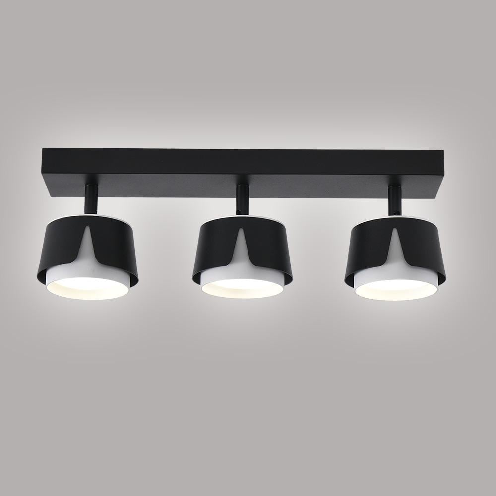 Светильник точечный ESLLSE TELA 3R DL GX53 400x100x135 мм Черно-белый (10535) - фото 1