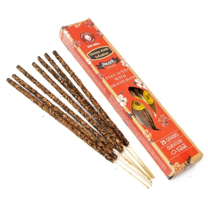 Аромапалочки Big Bell Smudge Palo Santo Dragon Blood 25 г (9131043)