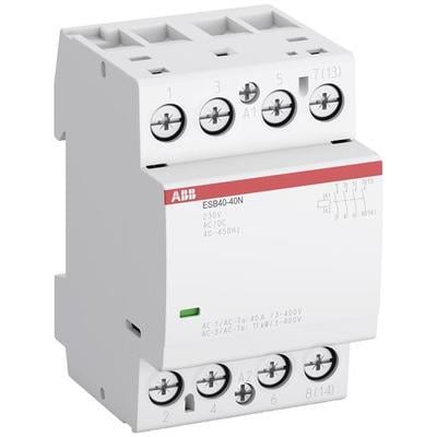 Контактор модульный ABB ESB40-22N-06 4p 40А 230 В AC/DC (1SAE341111R0622)
