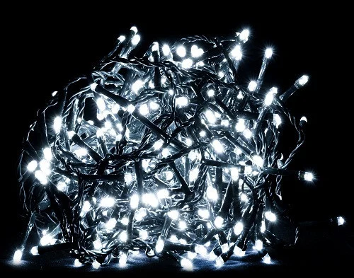 Гирлянда LED Змейка холодный белый свет 14 м
