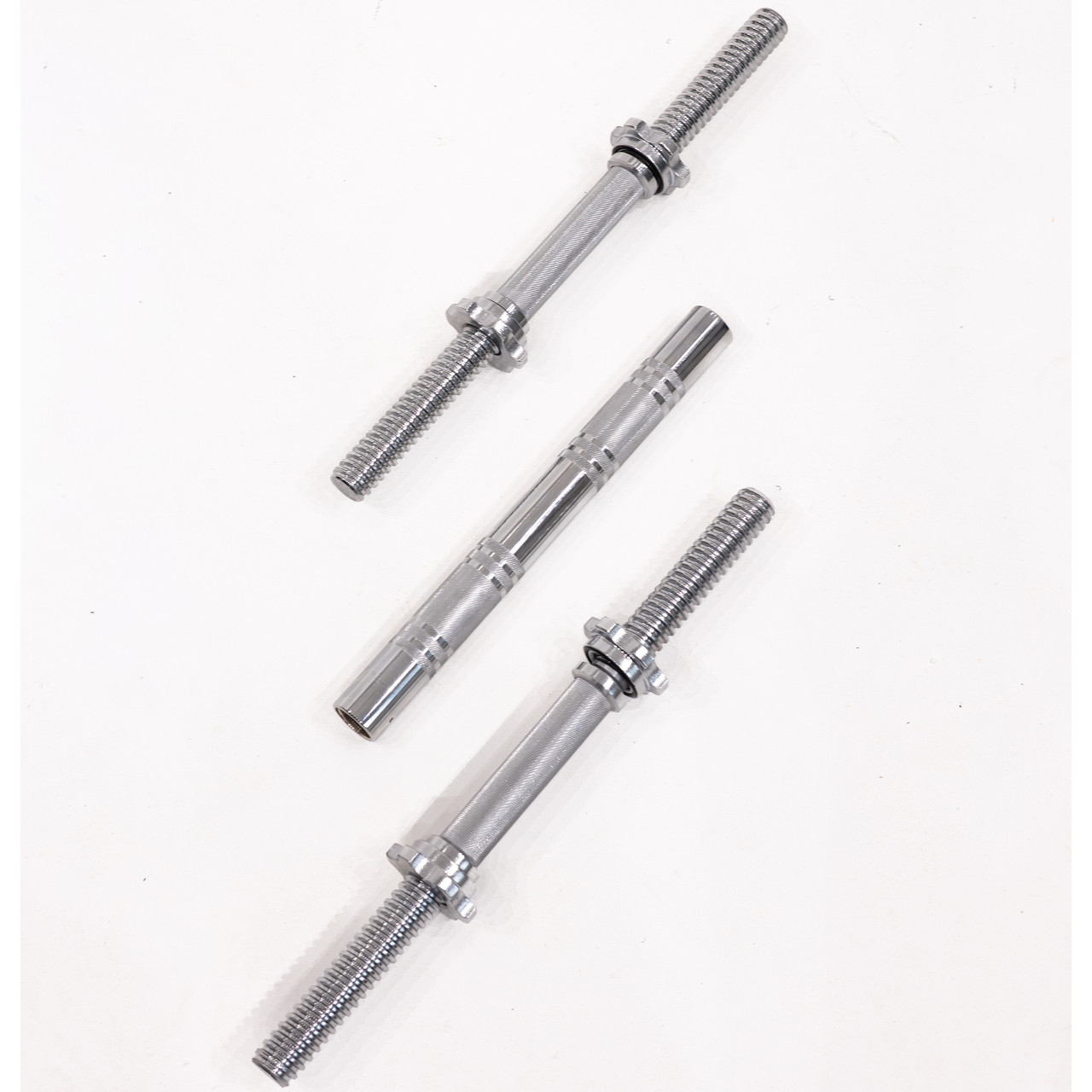 Комплект из гантельных грифов/переходник WCG под штангу металлический 2 грифа гантели Серебристый (W-BC35B21) - фото 4 Комплект из гантельных грифов/переходник WCG под штангу металлический 2 грифа гантели Серебристый (W-BC35B21) - фото 4