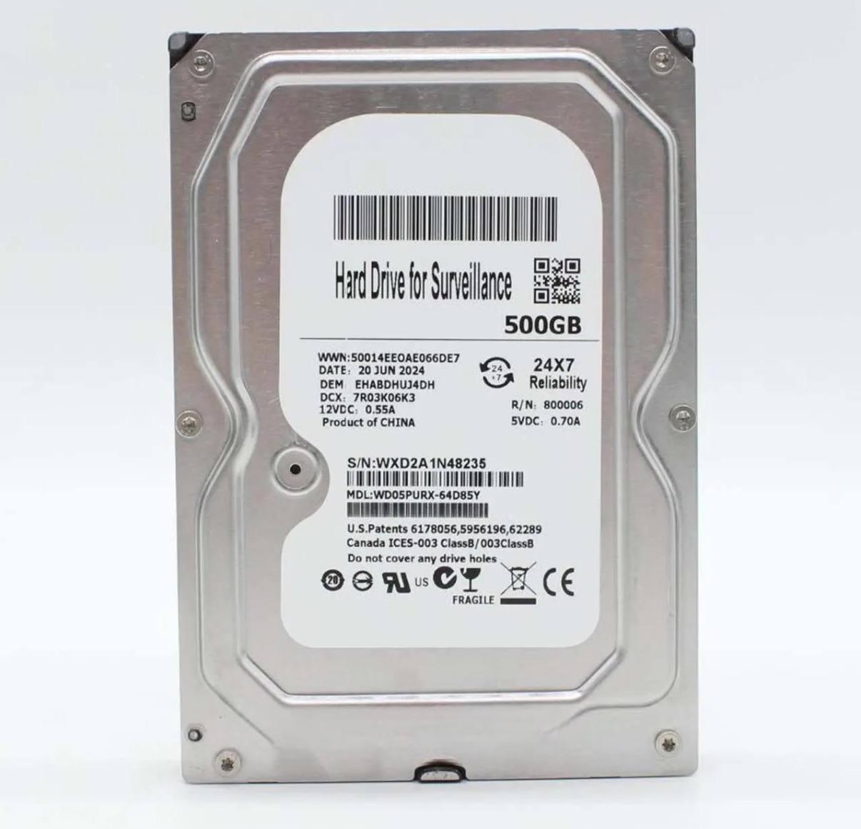 Жорсткий диск для ПК/ноутбука HDD 500 Гб