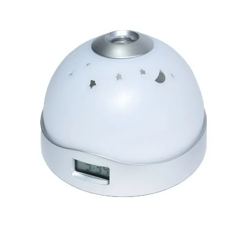 Настольные часы Star Master электронные с проектором Белый (5426lmn/yop)