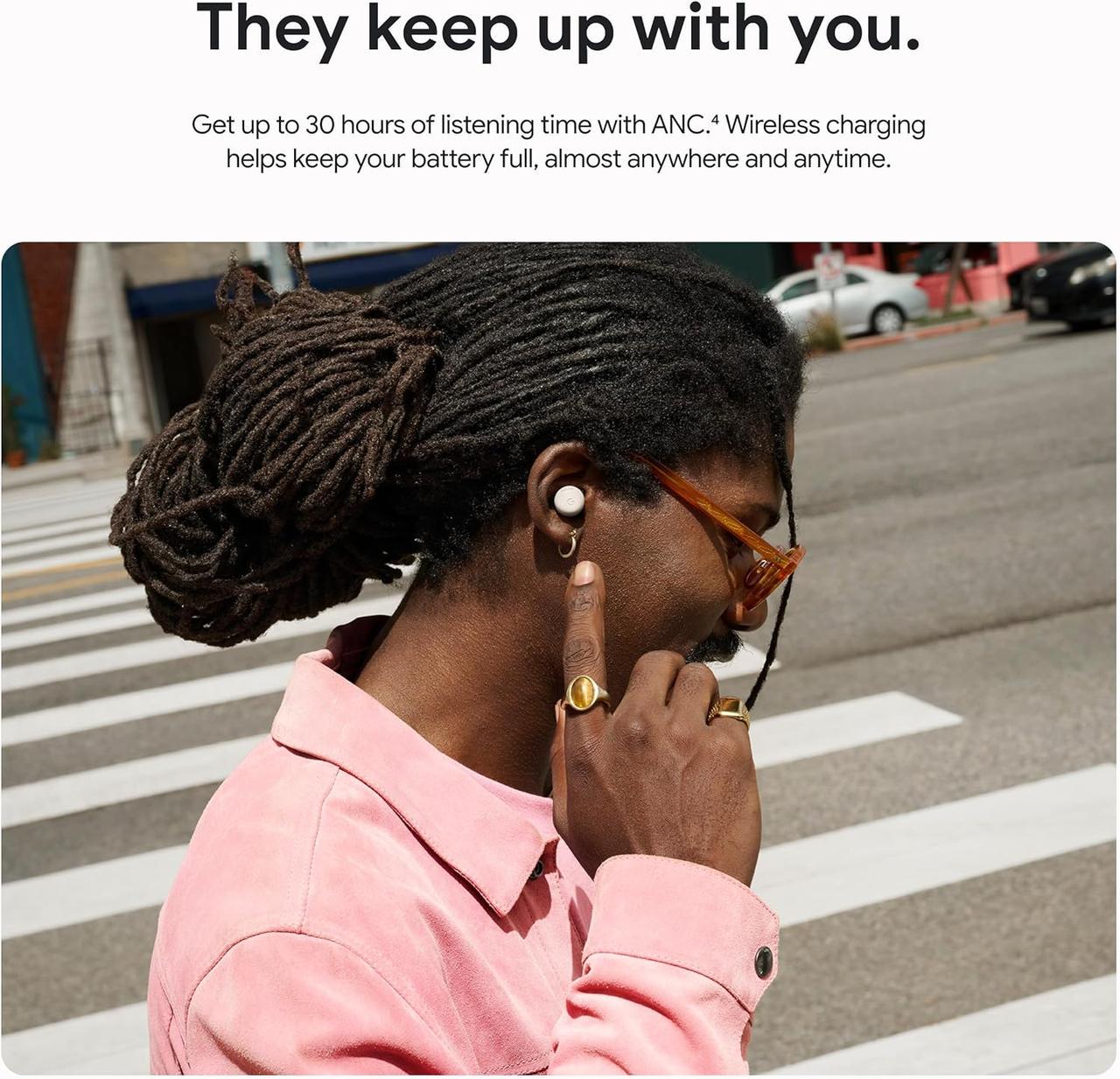 Наушники Google Pixel Buds Pro 2 Porcelain (GA05760) - фото 9 Наушники Google Pixel Buds Pro 2 Porcelain (GA05760) - фото 9