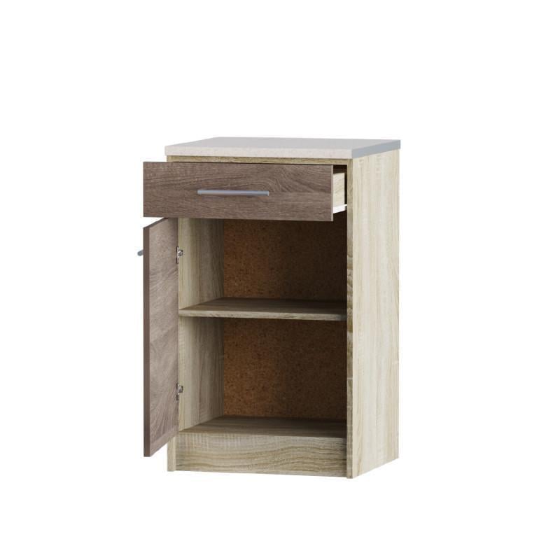 Кухонный модуль Эверест Эко 50 Низ Ящик 500х456х820 мм Сонома/Трюфель (ЕКО-357)