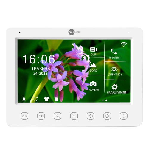Видеодомофон NeoLight KAPPA+ White (28100435)