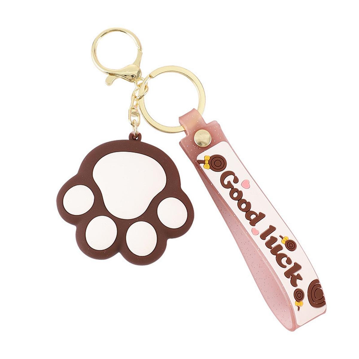 Брелок Лапка для ключей и сумки 5 см (4497778)