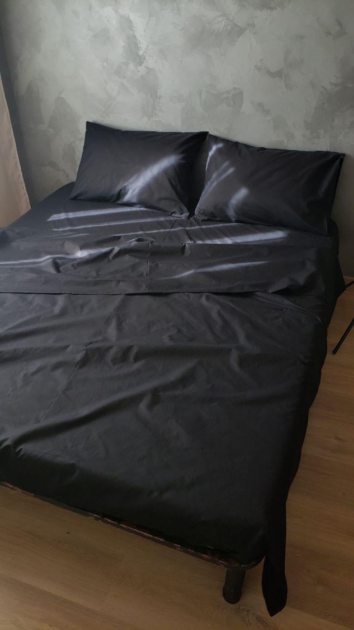 Простынь бязь Голд Lux 150х220 см Черный (001883) Простынь бязь Голд Lux 150х220 см Черный (001883)