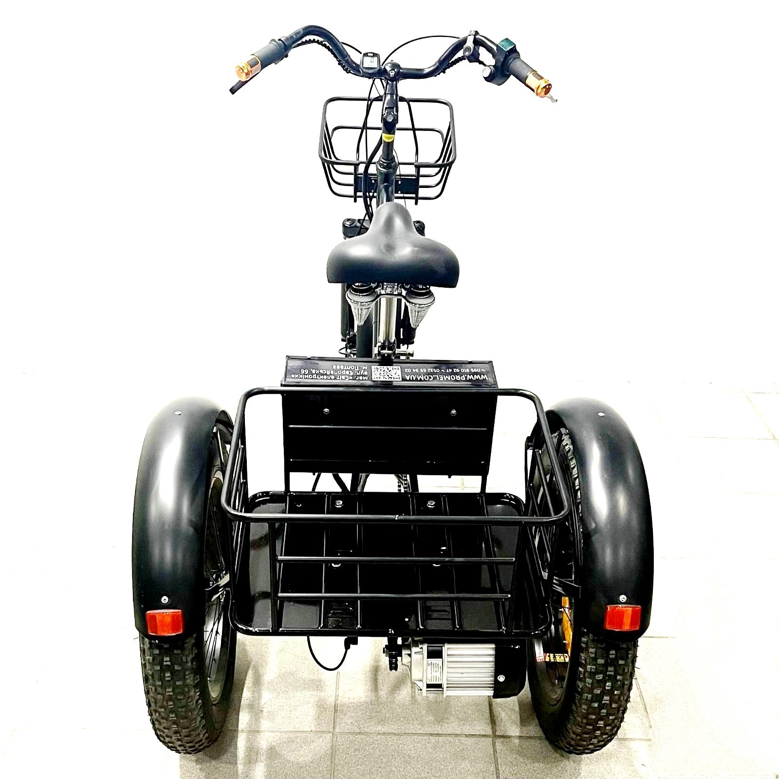 Електровелосипед триколісний TirasHelper FAT2 2020 48V/350W 23.5Ah - фото 4 Електровелосипед триколісний TirasHelper FAT2 2020 48V/350W 23.5Ah - фото 4