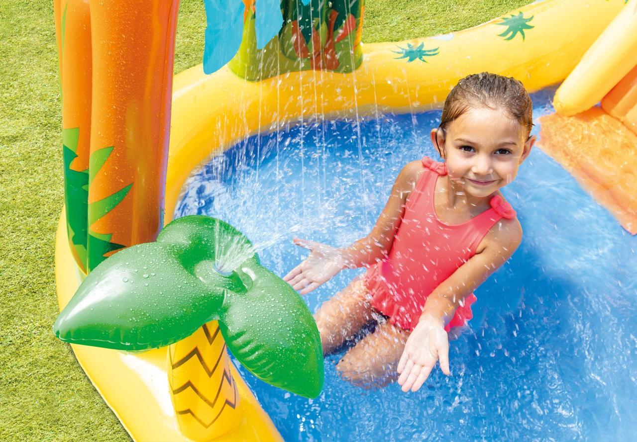 Бассейн надувной игровой Intex с горьким душем шариками от 3 лет 249х191х109 см - фото 4 Бассейн надувной игровой Intex с горьким душем шариками от 3 лет 249х191х109 см - фото 4