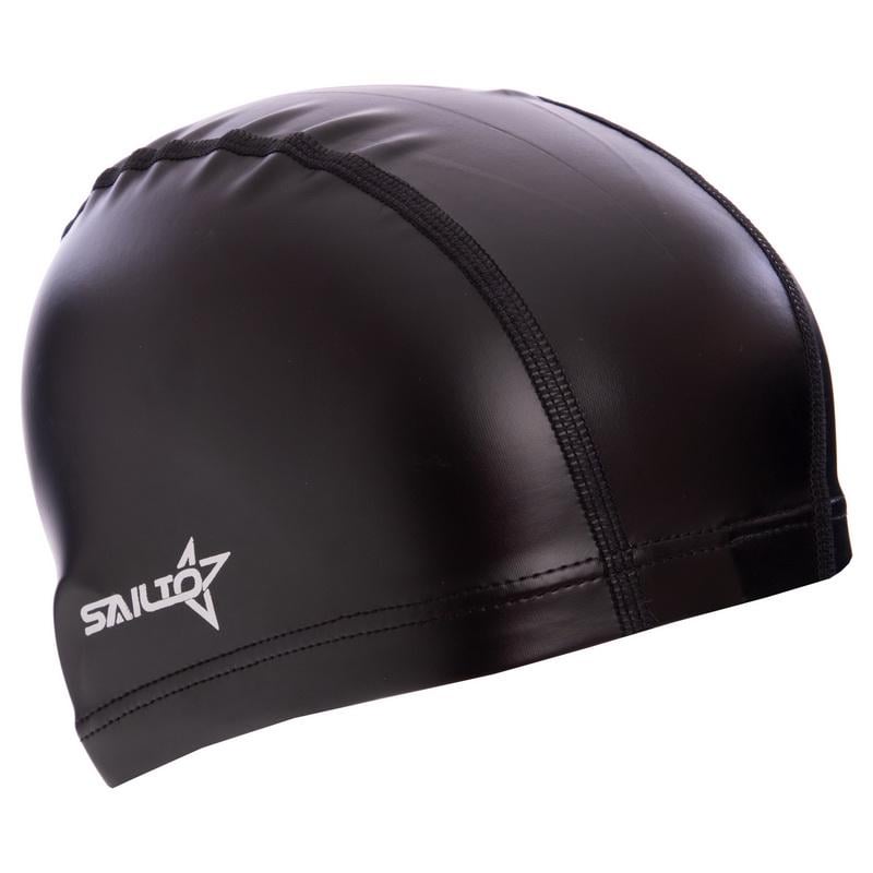 Шапочка для плавания SAILTO Черный (PL-5570)