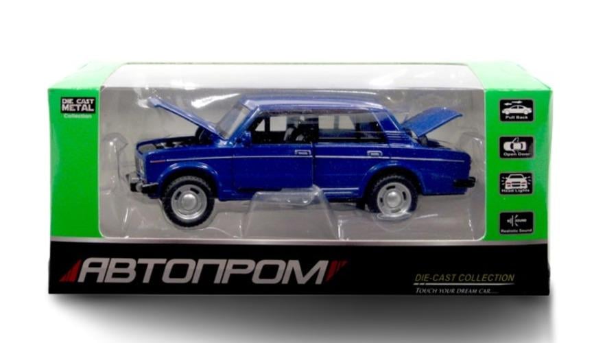 Автомодель Автопром Lada 2106 1:32 Синий (7642)