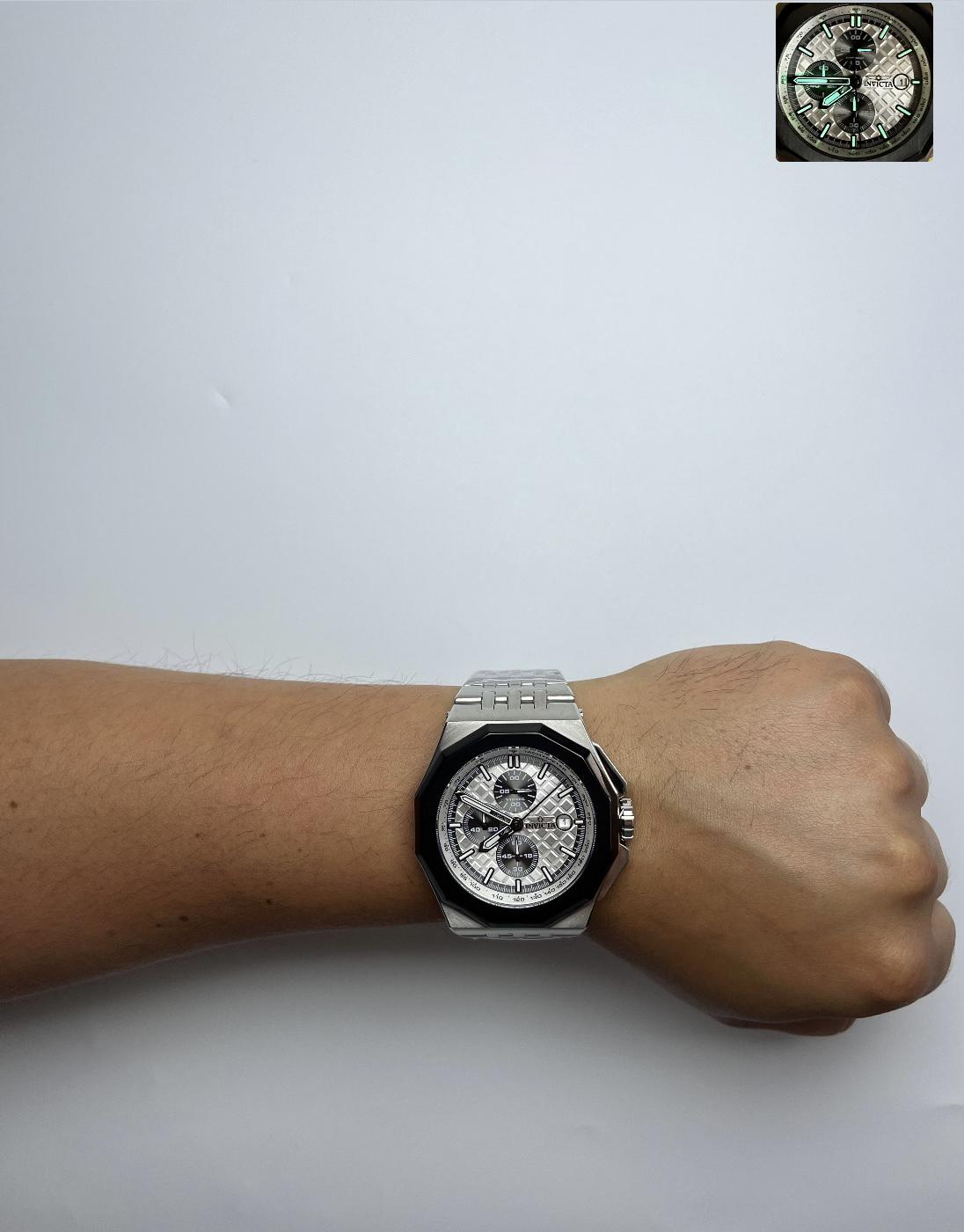 Наручний годинник чоловічий Invicta 47391 Akula спортивний (29077665) - фото 9 Наручний годинник чоловічий Invicta 47391 Akula спортивний (29077665) - фото 9