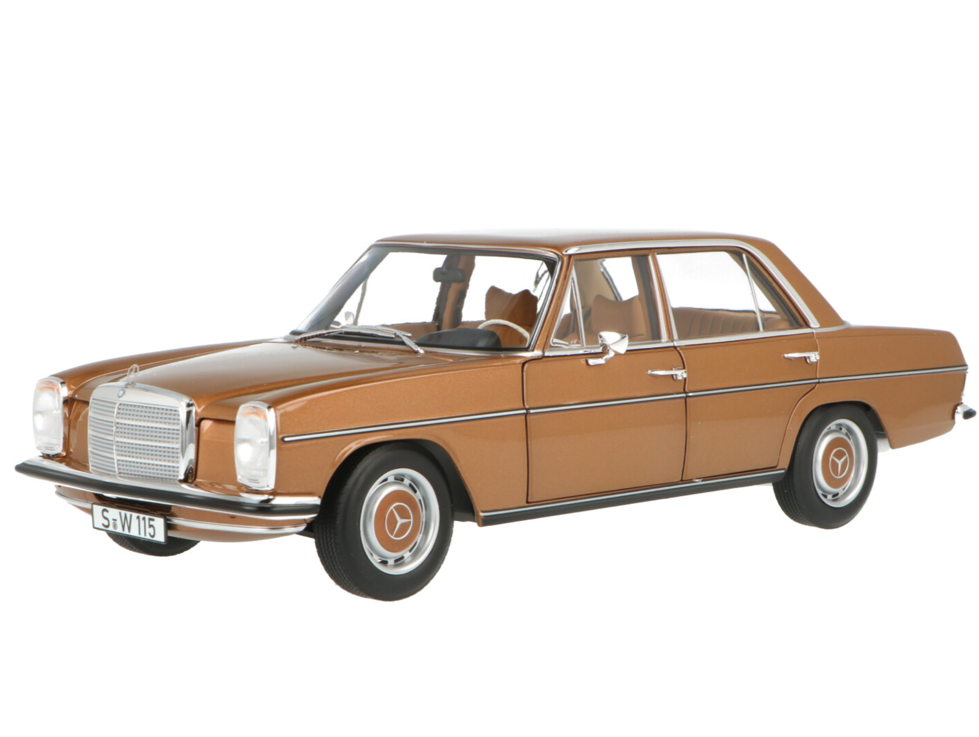 Модель автомобиля 1:18 Mercedes-Benz 200/8 W114/W115 Limousine Gold (B66040665)