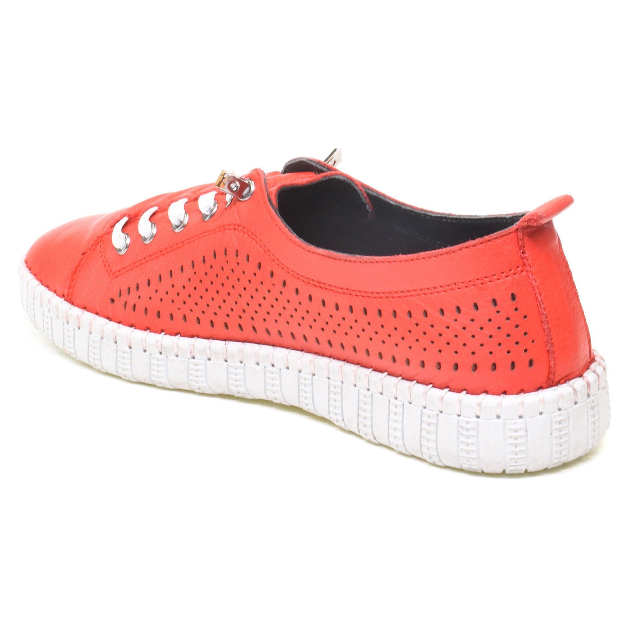 Кеди жіночі La Pinta р. 38 Червоний (089259-38) - фото 11 Кеди жіночі La Pinta р. 38 Червоний (089259-38) - фото 11