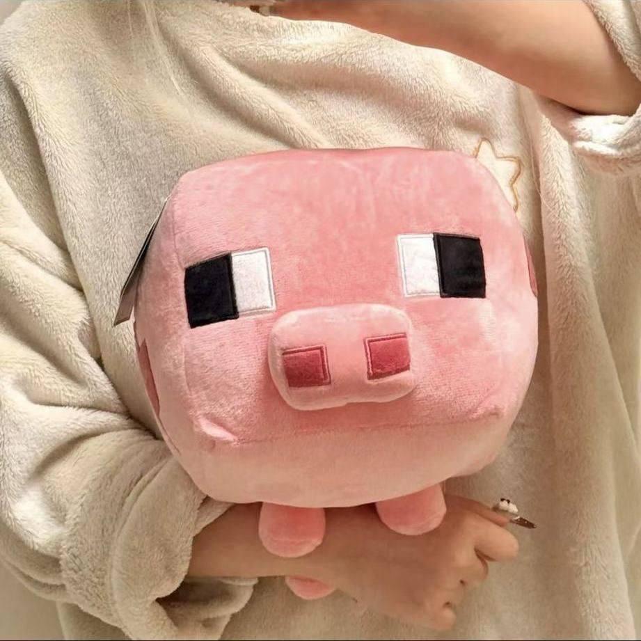 Мягкая игрушка Свинка Майнкрафт 30 см Розовый (3091928459)
