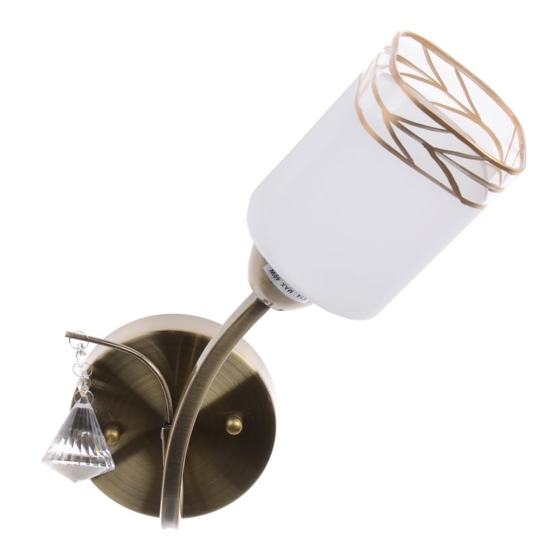 Бра Brille LK-213W/1 E14 AB (L53-001)