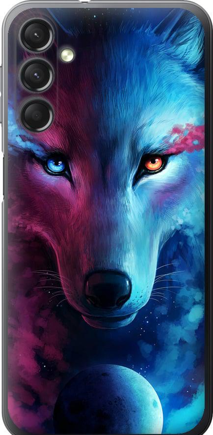 Чехол на Samsung Galaxy A24 A245F Арт-волк (3999u-3020-42517)