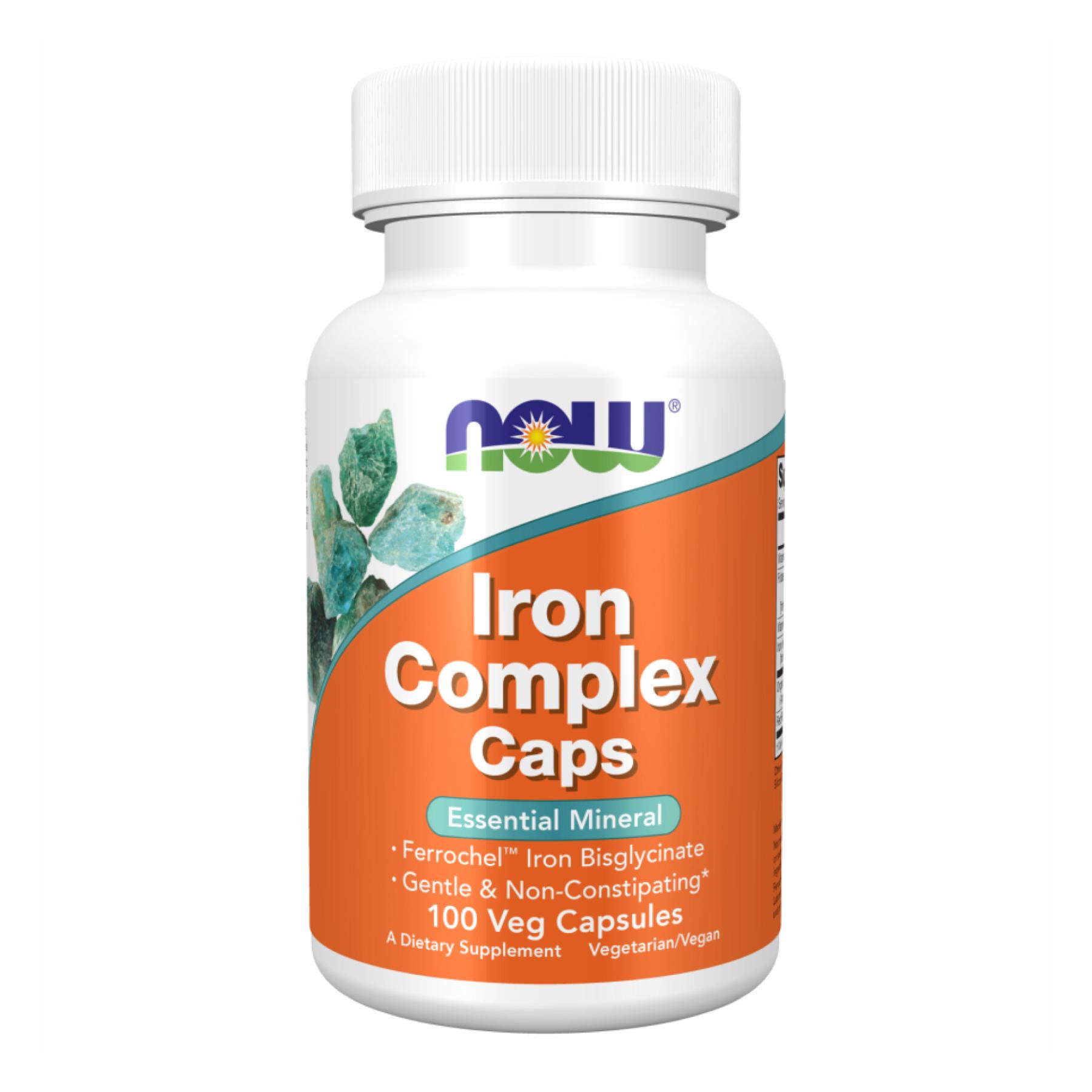 Натуральная добавка Iron Complex 100 vcaps (2022-10-1408)