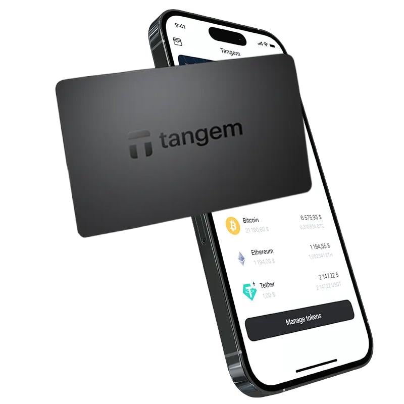 Криптокошелек Tangem Wallet 2.0 Stealth Black набор 3 шт. Черный (TG128X3-SB) - фото 4 Криптокошелек Tangem Wallet 2.0 Stealth Black набор 3 шт. Черный (TG128X3-SB) - фото 4