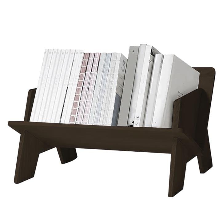 Полиця книжкова настільна з дерева Ботмарі Мокко (КПА-014610)