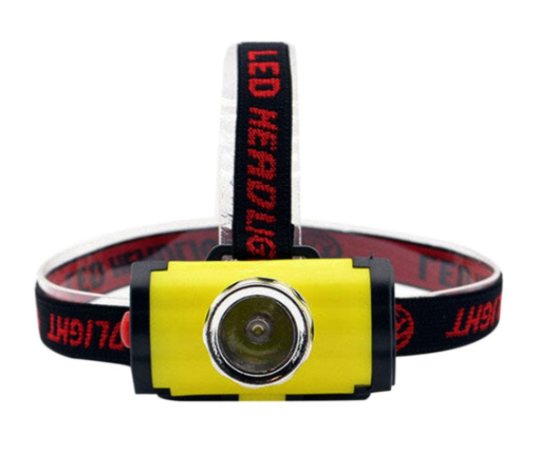 Ліхтарик налобний лед DC-6636 Жовтий (758734) Ліхтарик налобний лед DC-6636 Жовтий (758734)