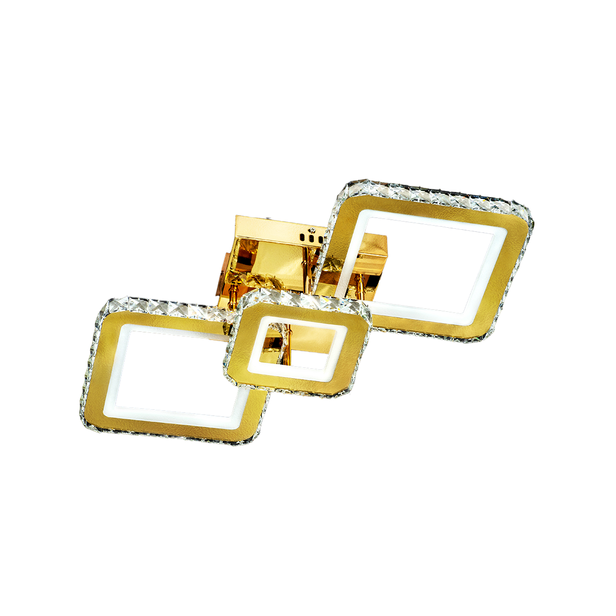 Люстра LED Свет SY-7506/2+1 GD 120W Люстра LED Свет SY-7506/2+1 GD 120W