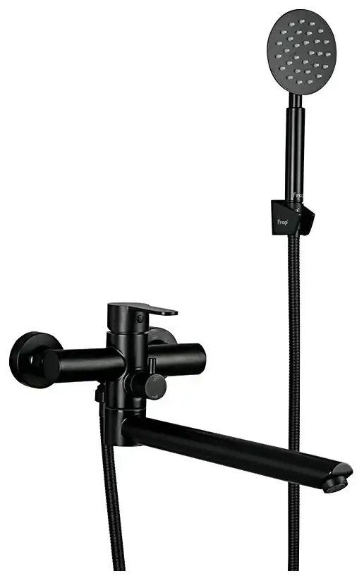 Змішувач для ванни Frap F22801-6 Чорний (1040783)