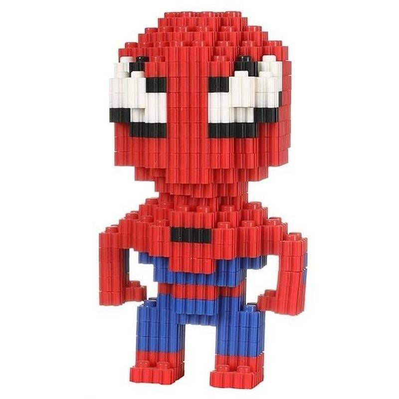 Конструктор детский Magic Blocks 3D Spider Man 10 см/306 дет. (1000-ZB-637)