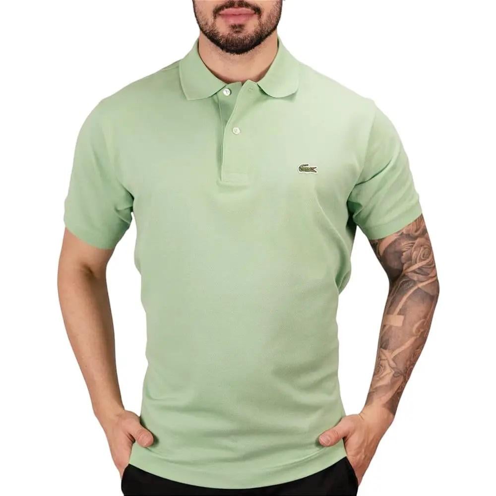 Поло мужское Lacoste Paris Polo 245-4467 L Khaki Поло мужское Lacoste Paris Polo 245-4467 L Khaki
