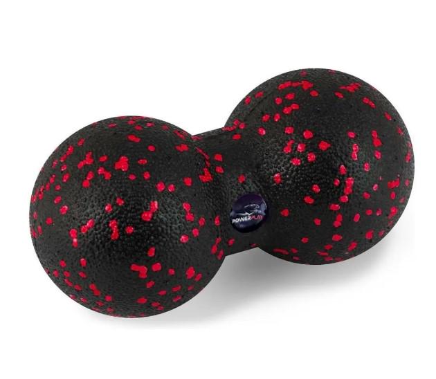 Массажный набор PowerPlay PP-4015 EPP Foam Roller Set 4в1 Черно-красный (60806) - фото 2