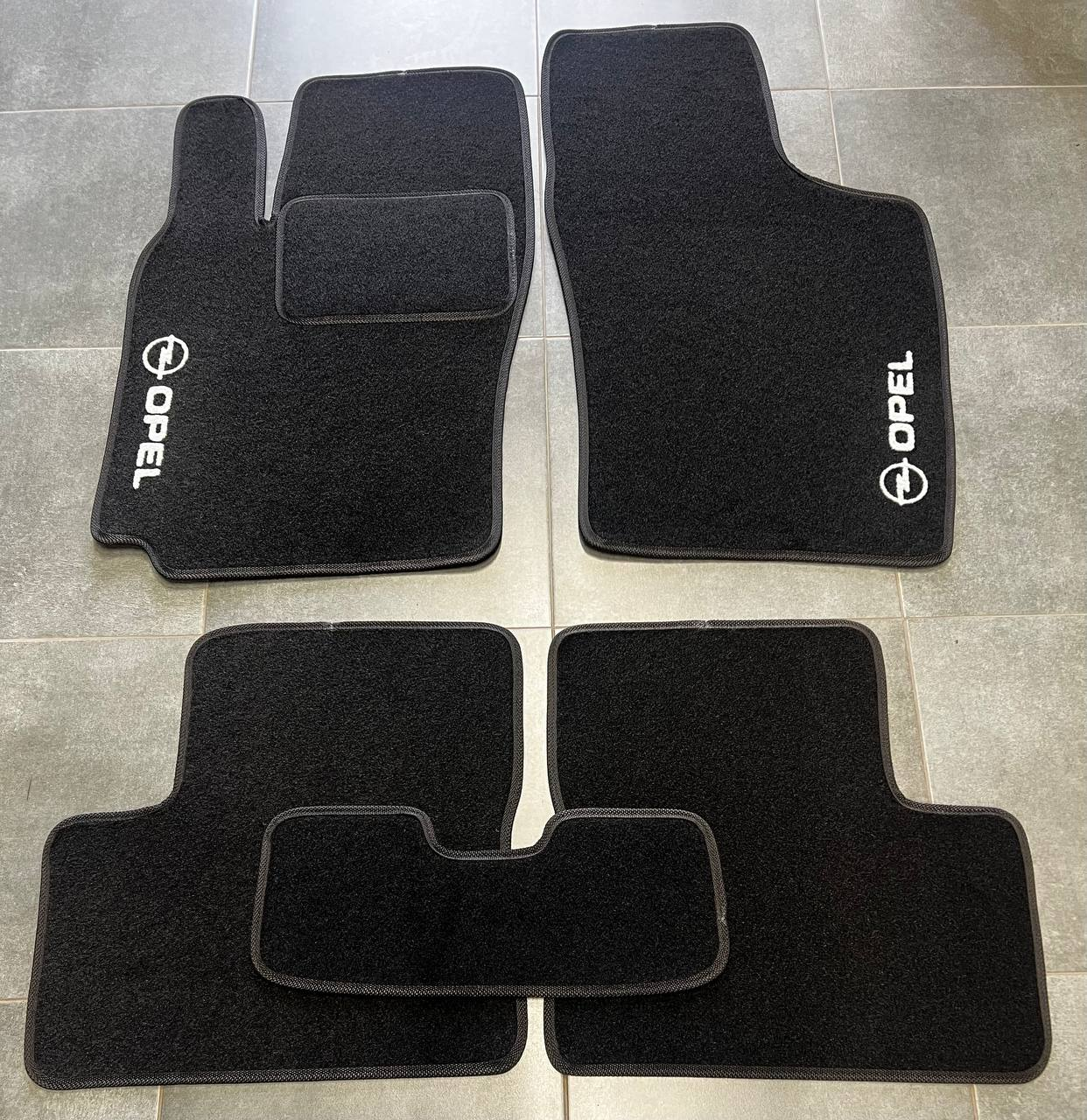 Коврики автомобильные ворсовые в салон для Opel Kadett 5 хетчбек 1984-1991