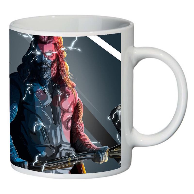 Чашка с принтом Тор марвел 002 (2404220306)