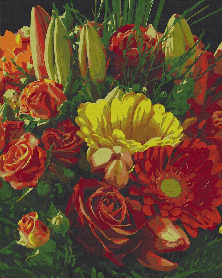 Картина по номерам Art Craft Экспрессивный букет 38х50 см (13117-AC)