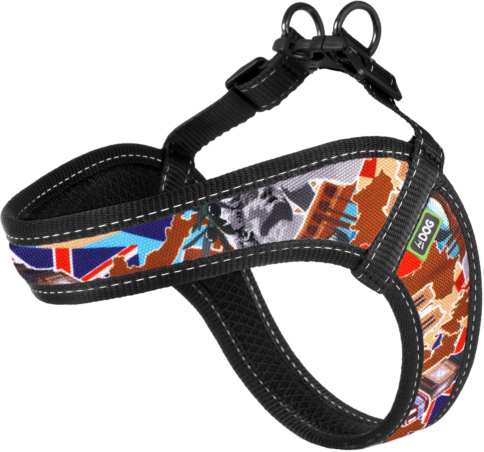 Шлея Hi Dog Comfort Europe охват грудной клетки S 36-42 см (2100102858016)
